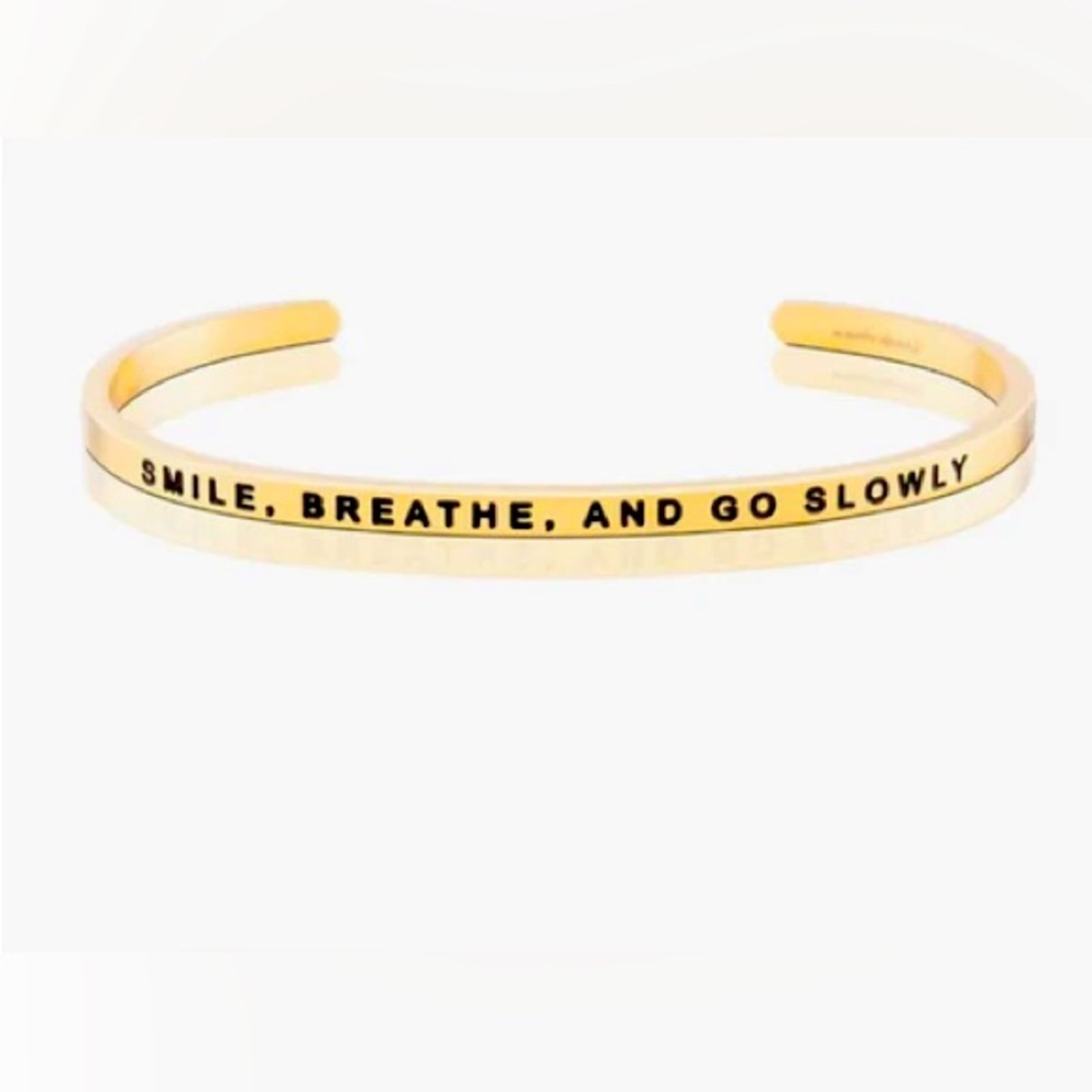 18k gold plated Mantraband bracelet